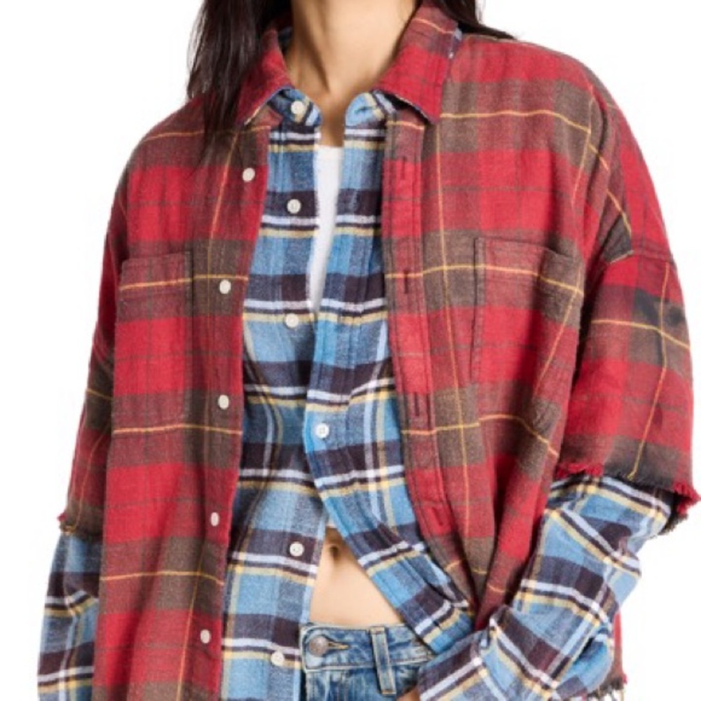 R13 Layer Flannel Shirt